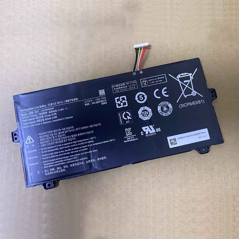 Batterie pour Samsung Notebook 3ICP6/63/81 1588-3366