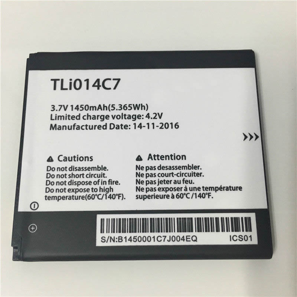Batería ALCATEL TLI014C7
