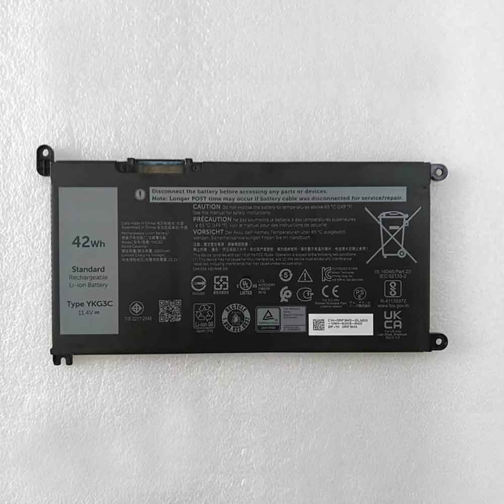 Dell 3165142P(1ICP/4/65/dell-battery-YKG3C
